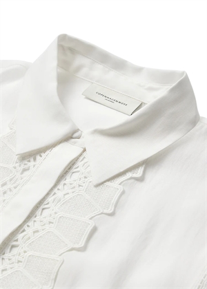 Molly skjorte top Bright White Copenhagen Muse 